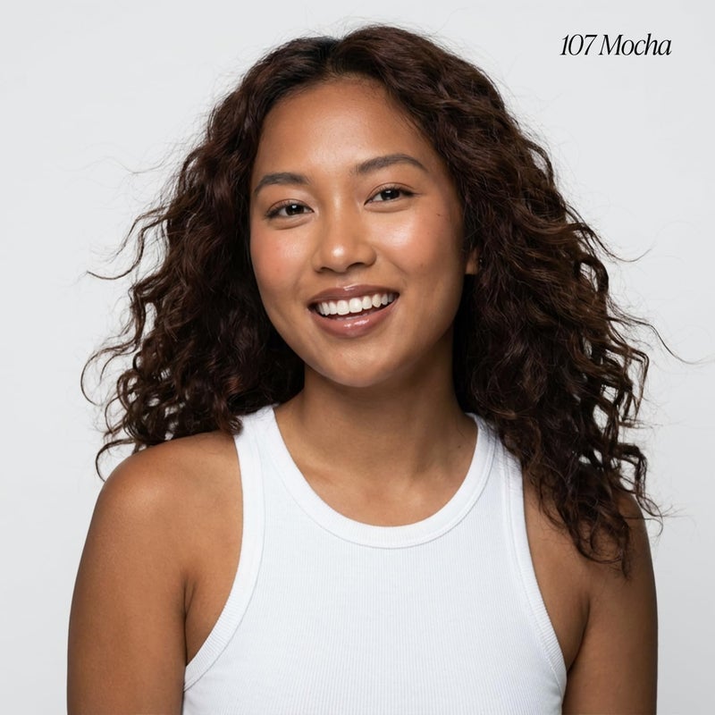 Adore Semi Permanent Hair Color (107 Mocha) | Vegan & Cruelty-Free Brown Hair Dye | No Ammonia, No Peroxide, No Alcohol | 4 Fl Oz (Pack of 1) - Image 2