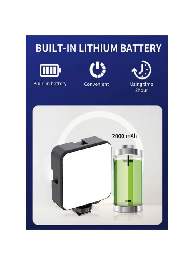 Jmary FM-69RGB Portable Mini RGB Video Fill Light Camera Light - Image 2