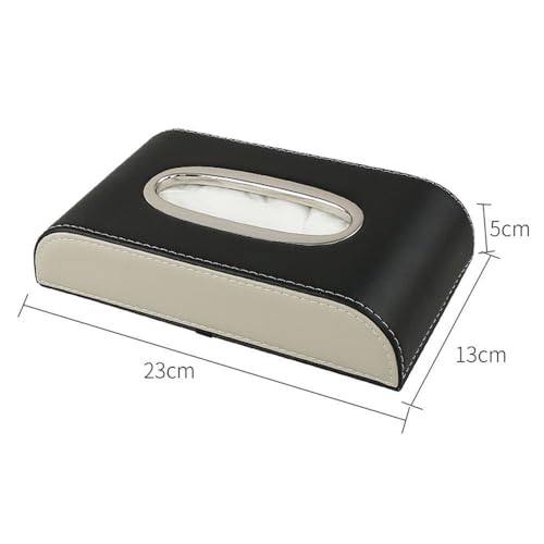 Maharsh Auto Accessories Car Sun Visor Tissue Box Car Back Seat Headrest Hanging Multi-use Tissue Box Durable Premium Elegant Design Paper Napkin Holder Tissue Holder-1pcs - Image 3