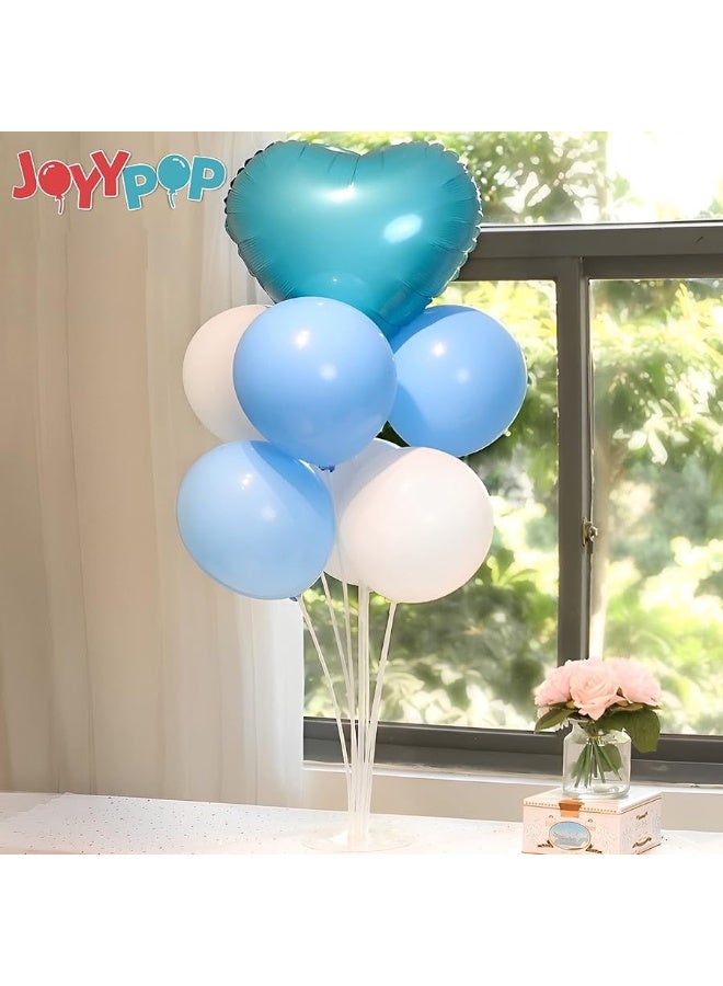 JOYYPOP 6 Sets Balloon Stand Kit, Balloon Sticks with Base Birthday Graduation Party Decorations Wedding - Image 5