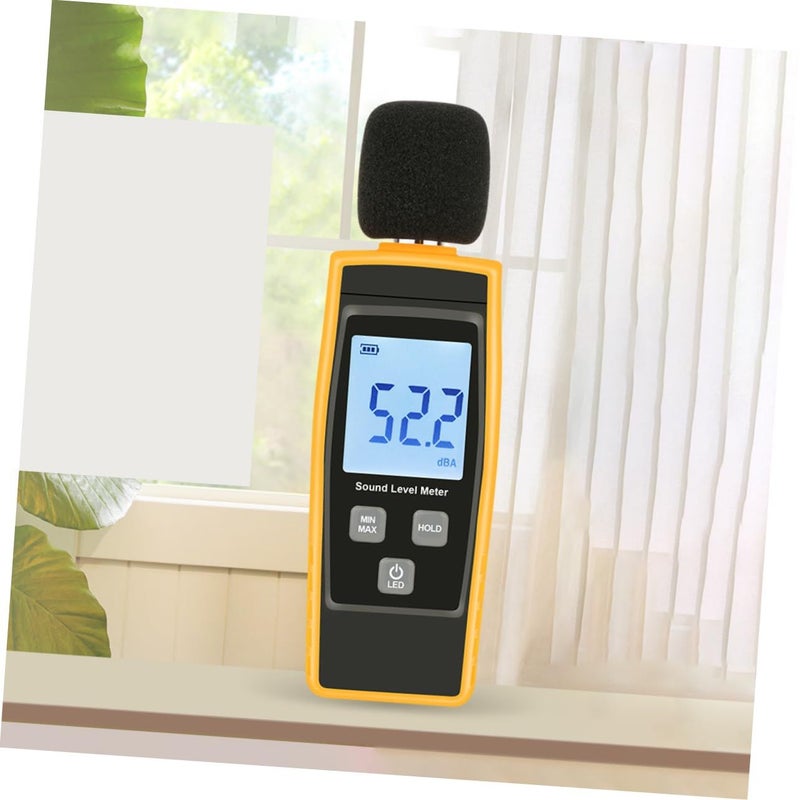 Sound Level Meter Noise Tester Decibel Reader with Backlit Display Auto Manual Power Off Battery Indicator Compact Design - Image 3