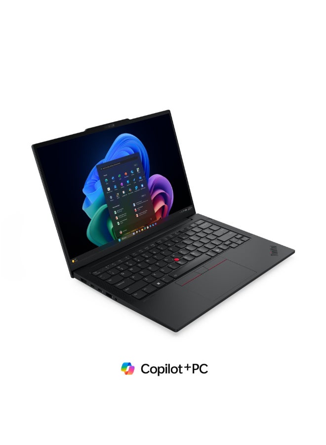 Lenovo ThinkPad E14 G7 Laptop With 14 Inch Full HD (1920x1080) Display, Core Ultra 5 255U Processor/16GB RAM DDR5/512GB SSD/Intel Iris Xe Graphics/DOS(Without Windows)/ English/Arabic Black - Image 2