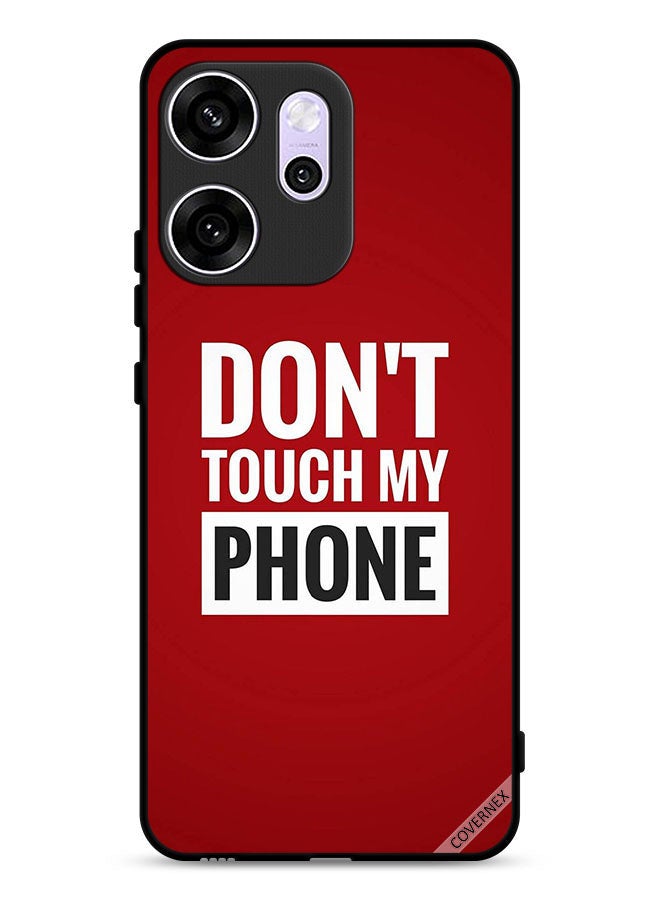 Covernex Oppo Reno14 F Protective Case Cover Don't Touch My Phone - Image 1