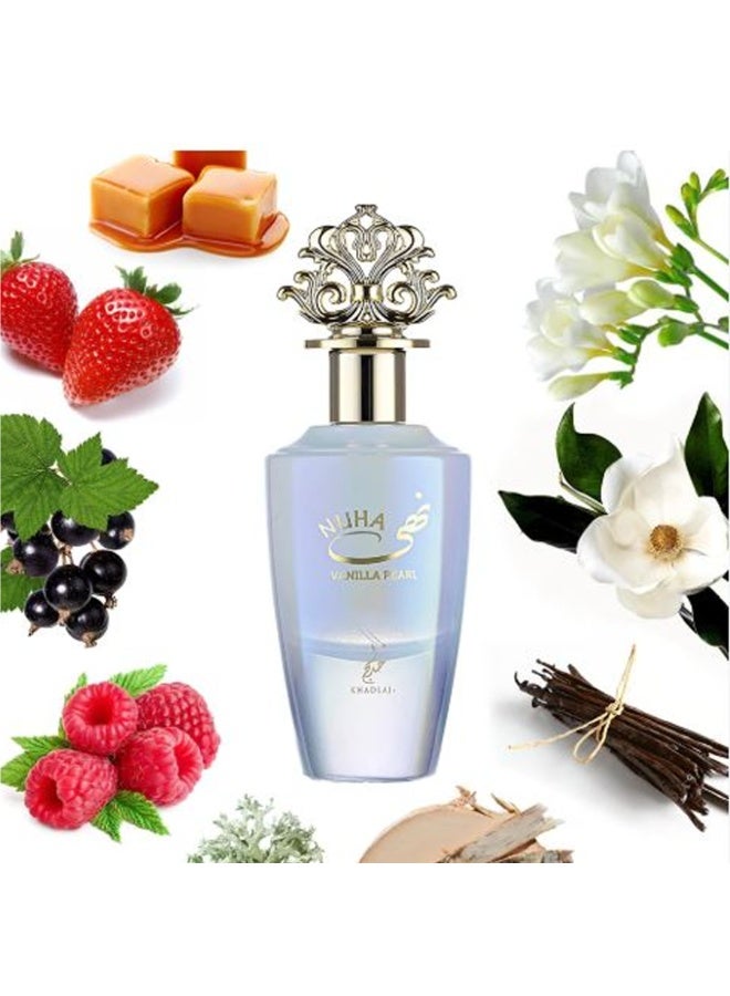 خدلج عطر نهى فانيلا بيرل للنساء، ماء عطر 85 مل - Image 3