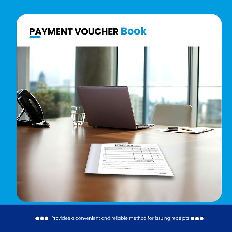 مارك دفتر إيصالات الدفع A5، 50 ورقة - Image 3