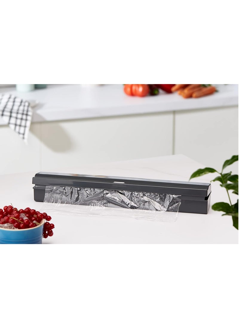 WENKO Cling film dispenser, aluminum foil dispenser, Perfect Cutter", anthracite - pzsku/ZC6985B32711E200A212FZ/45/_/1702456754/85dc843e-8db8-460d-830c-8d798468eb0d