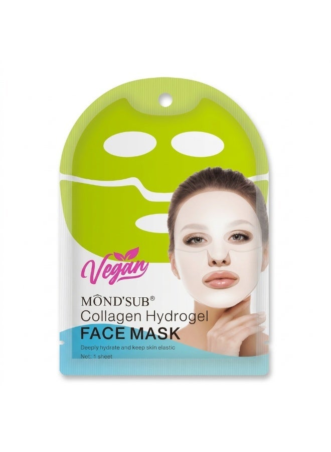Mond'sub Mondsub Collagen Hydrogel Face Mask 37g – Deep Hydration & Firming Sheet Mask - Image 1