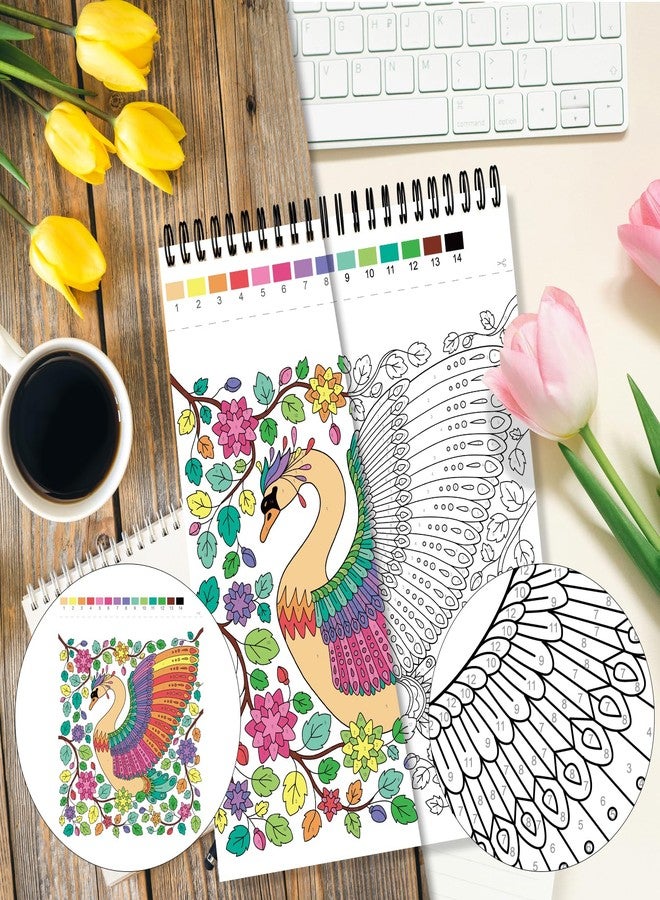 Kalysky Adult Coloring Books Set:3 Coloring Books for Adults Animal,Flower,Butterfly.Coloring Books for Adults to Relax and Relieve Anxiety - Image 3