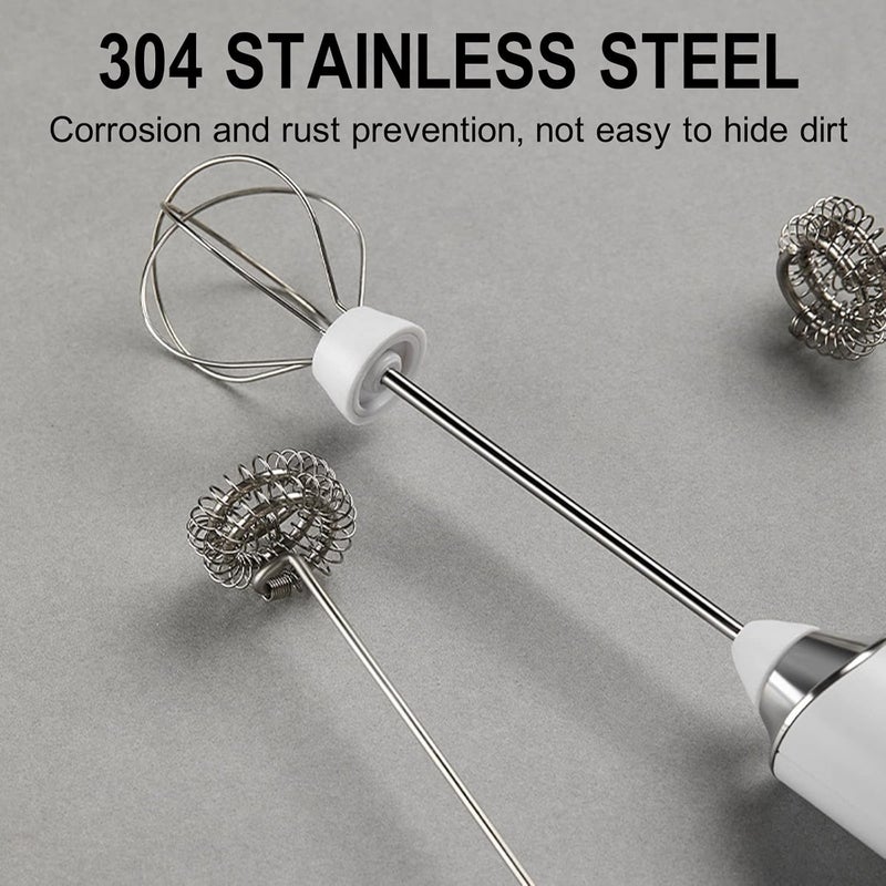 klarako Milk Frother, Electric Foam Maker Whisk Mixer Milk Bubbler, Portable Coffee Frother Mini Blender for Coffee Latte Cappuccino Frappe Matcha Hot Chocolate (Black) - Image 5