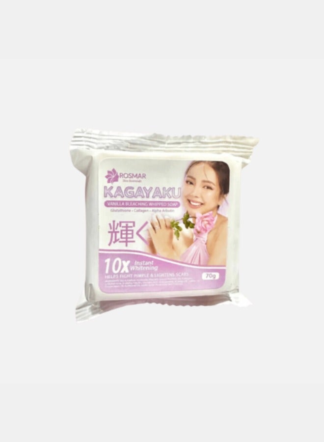 ROSMAR Kagayaku Vanilla Bleaching Whipped Soap - Image 1