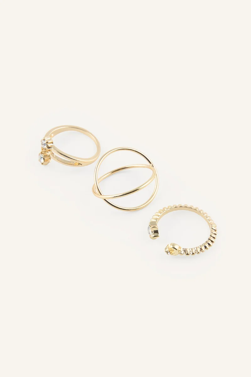 Defacto  Woman 6 Piece Rings for Women | Best Price UAE