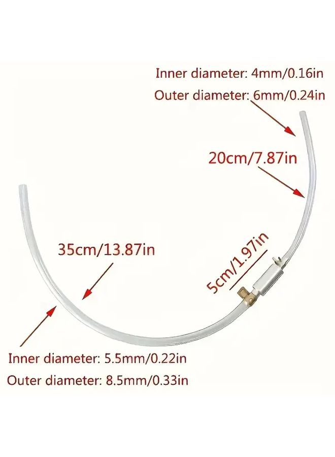 Transparent Automotive Kit For Replacing Hydraulic Clutch Bleeder Hose Tube - Image 2