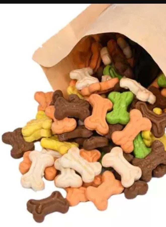 SUPER CHAIN Super Dog Biscuit Mixed Flavours Imported Quality Freshly Baked (Pack of-1) 900GM - Image 1