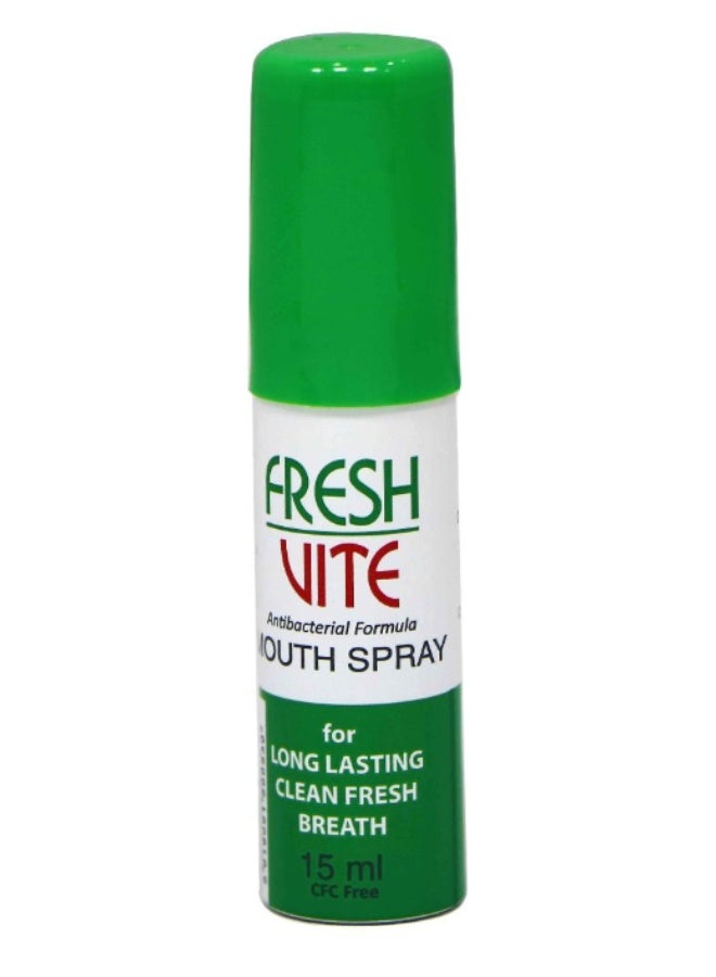 VITE Fresh Vite Mouth Freshener Spray 15ml | Instant Breath Freshening | Travel-Friendly Oral Spray - Image 2