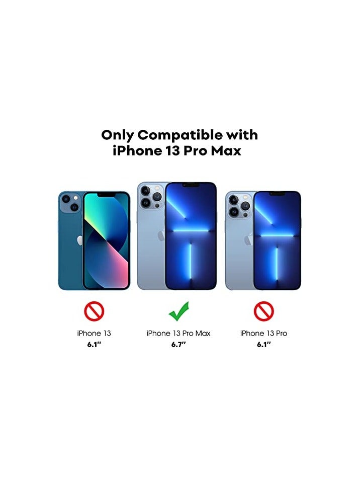 جي تيك واقي شاشة للخصوصية من JETech لهاتف iPhone 13 Pro Max مقاس 6.7 بوصة مع واقي عدسة الكاميرا، طبقة زجاجية مقاومة للتجسس، أداة سهلة التركيب، عبوتان لكل قطعة - Image 2