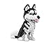 alltogetho 9inch Hight Husky Dog Model Micro Mini Building Blocks Set A Fun Gift Educational Recreational Toy for Pet Lovers - Image 2