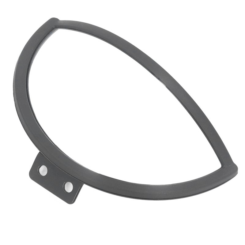 Convex Rearview Mirror: ABS And Glass Material, Adjustable, Broad Vision Range - Half Dome Mirror, Forklift Mirror for Universal Forklift Operators, Warehouse Safety Use - Image 1