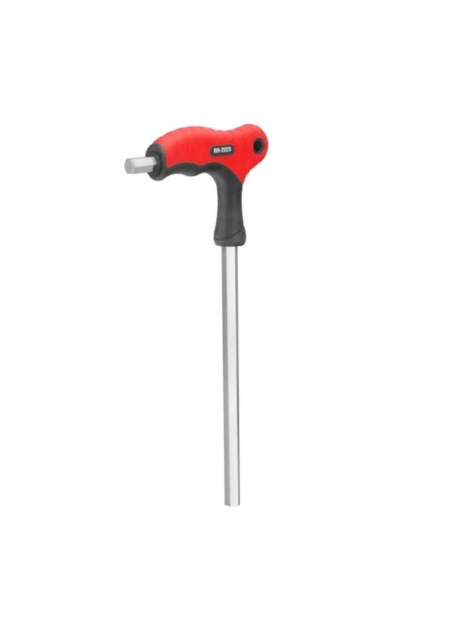 RONIX 10mm T-Handle Hex Key RH-2028, Heat-Treated 40Cr Steel for High Torque, Ergonomic Plastic Grip, Durable for Machinery/Automotive/Construction, German Engineered #Ronix  RH-2028 - Image 1
