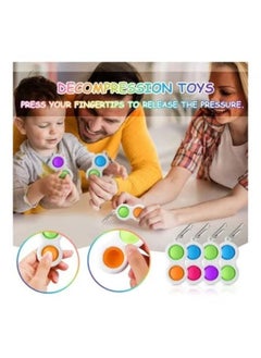 XiuWoo Fidget Simple Dimple Toy Keychain  - Image 4
