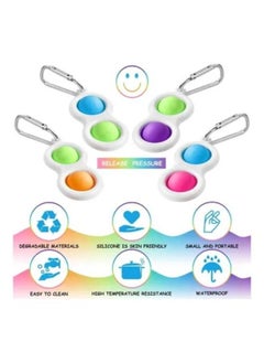 XiuWoo Fidget Simple Dimple Toy Keychain  - Image 3