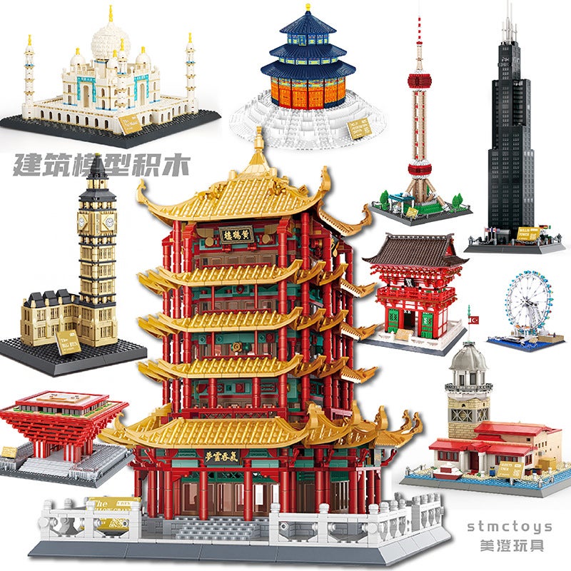 Wange 5218 Small Particle Building Blocks – 3D Street Scene Model Toy for Ages 14+ - Image 4