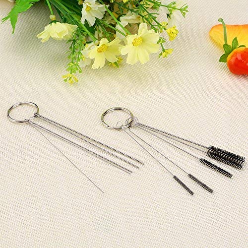 YOSOO Air brush Cleaner kit,Yosoo 11pcs Airbrush Cleaning Repair Tool Stainless Steel Spray Gun Cleaning kit - Image 2