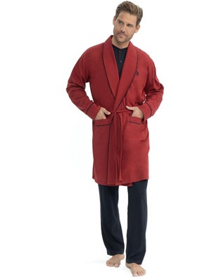 U.S. Polo Assn. 5 Piece Men's Dressing Gown Set with Dowry Box  - Image 1