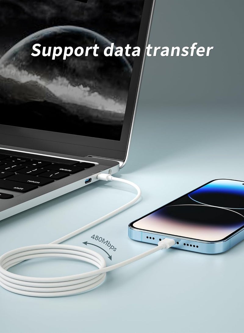Lynacz Original Original 20W USB C Charger Compatible with iPhone 14 13 12 11 Pro Max XR XS X SE and iPad with 2M Fast Charging Lightning Cable Power Adapter PD USB C Plug for Apple Devices  - Image 5