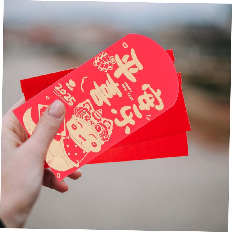 30pcs Chinese Red Envelopes for New Year Wedding Birthday Money Gifts Vibrant Colors - Image 5