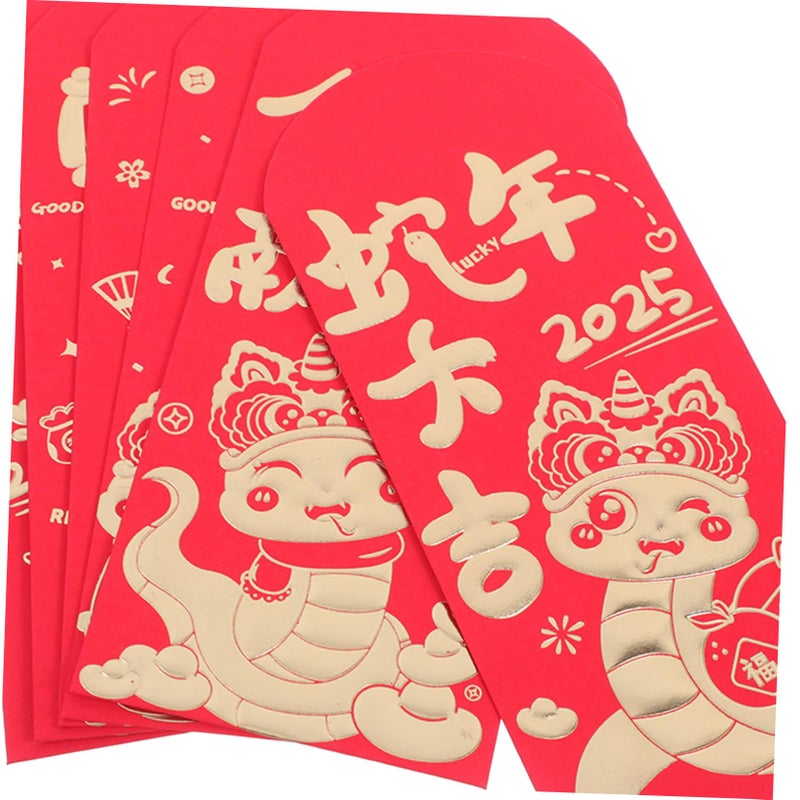 30pcs Chinese Red Envelopes for New Year Wedding Birthday Money Gifts Vibrant Colors - Image 4