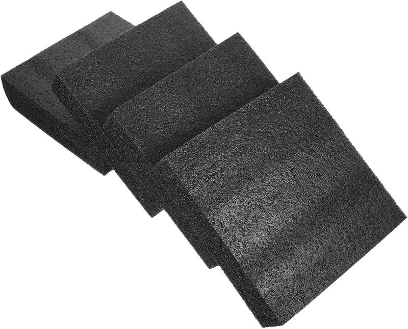 4Pcs Black Cellular Foam Boards 200X197X53Mm Packing Inserts Cushioning Foam Liner for Shipping and Craft DIY Protection - Image 1