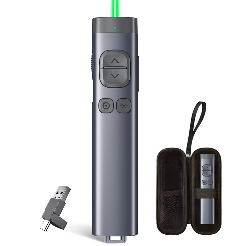 Norwii N97s TV Screen Presentation Clicker for powerpoint presentations powerpoint clicker Presentation Remote Bluetooth Wireless Presenter Digital Pointer for TV Screen Under WinMac - Image 2