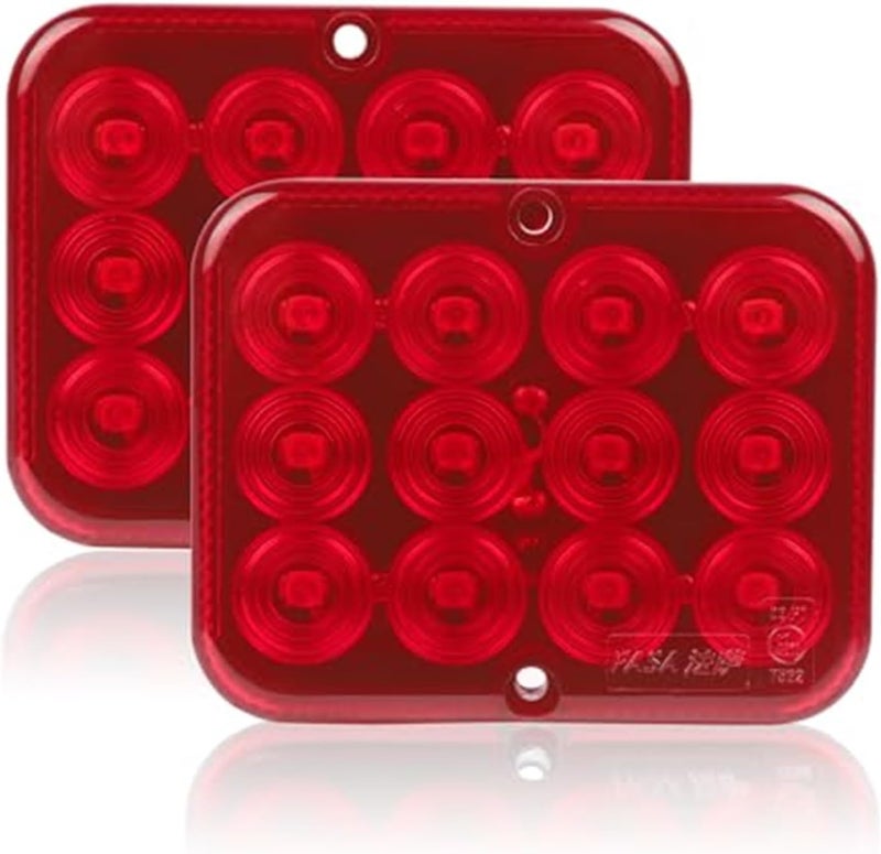 Wivplex 2Pcs Waterproof Trailer Rear Lights - Image 4