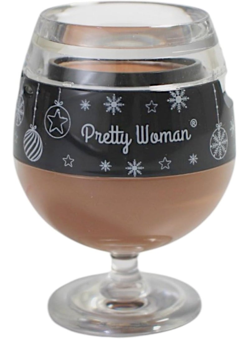 بريتي ومان بودرة حواجب وجل حواجب من بريتي وومان، جل حواجب مقاوم للماء + بودرة تصفيف الحواجب، مجموعة مكياج 2 في 1 مكونة من قطعتين، مكياج حواجب يدوم طويلاً، درجة اللون 2 - Image 2