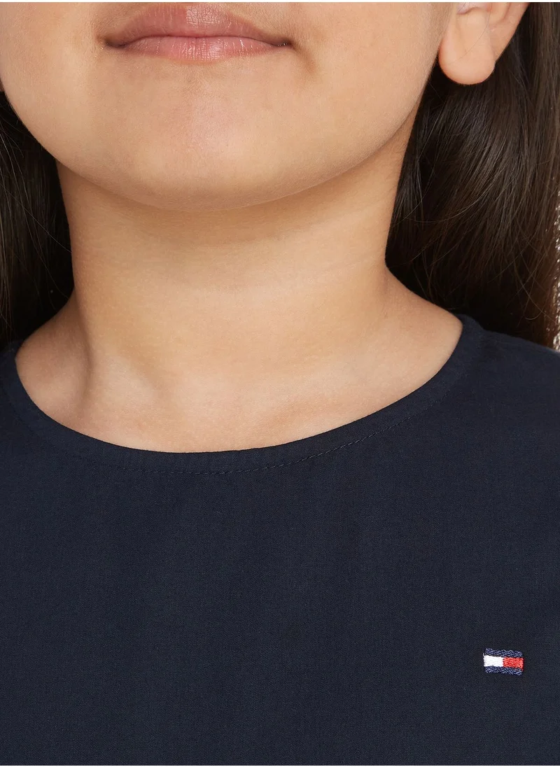 TOMMY HILFIGER Kids Lace Detail Dress