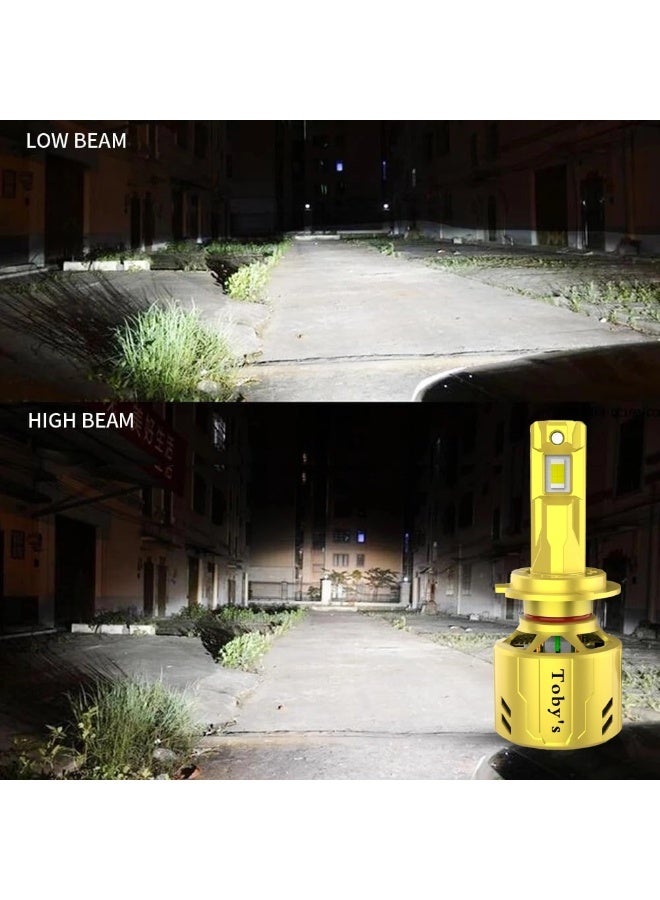 توبيز مصباح أمامي LED للسيارة من Tobys LX 100، قطعتان، أصلي، 60 واط/القطعة، قوة 6000 لومن/القطعة، بدرجة حرارة لون 6500 كلفن - 9005 - Image 4