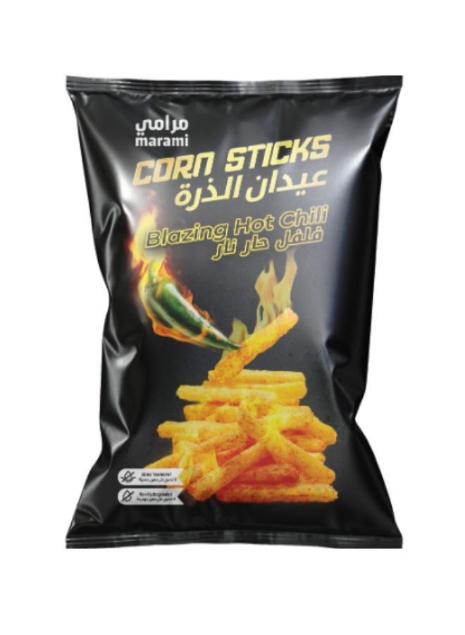 عصي الذرة الحارة جداً بالفلفل الحار