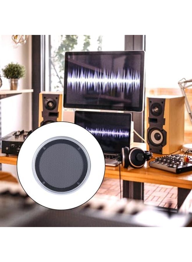 3 Inch Speaker Grille Mesh Cover Metal Mesh ABS Trim Dustproof Protection Guard Auto System - Image 3