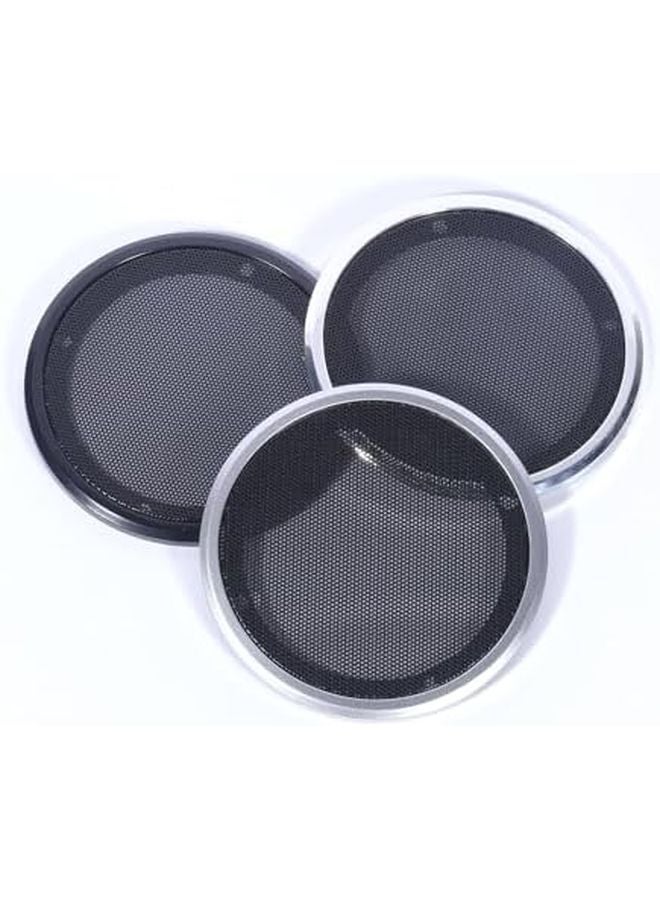 3 Inch Speaker Grille Mesh Cover Metal Mesh ABS Trim Dustproof Protection Guard Auto System - Image 5