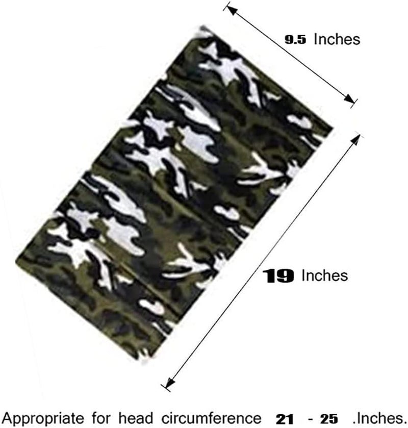 KINGREE 9PCS Outdoor Headscarves - Multifunctional Bandanas for Dust, Sun, and Wind Protection - Image 3