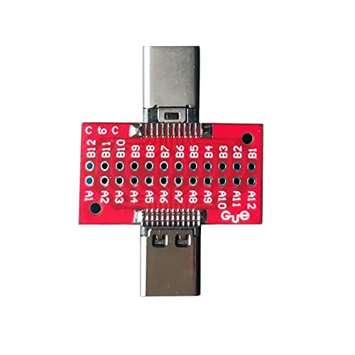 Treedix USB 3.1 Type-C Male to Female Test Board Circuirt Board 24Pin for Date Line Wire Cable Transfer Extension - Image 3