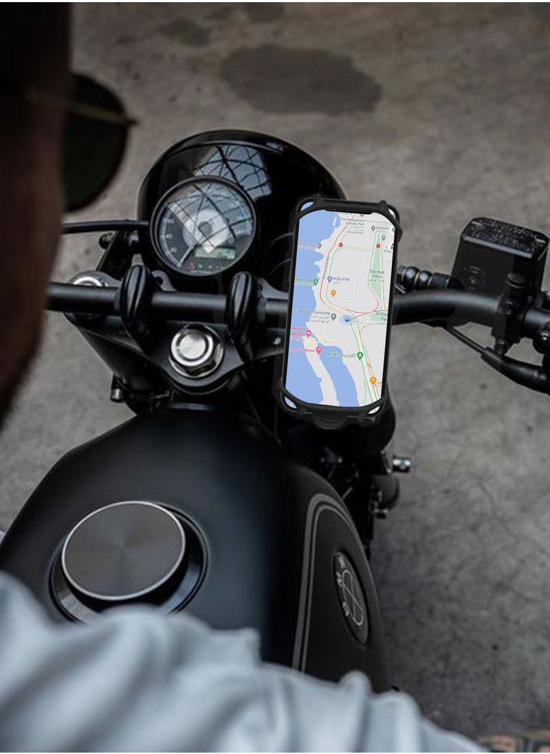 Urise - Bike Phone Holder Secure Reliable Bicycle Mobile Mount Compatible with Most Smartphones iPhone and Samsung - Image 1