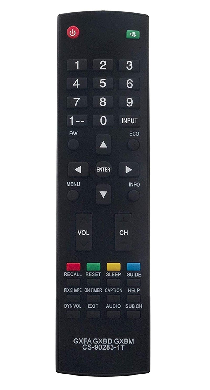 Beyution GXFA GXBD GXBM CS-90283-1T Replacement Remote Control Fit for Sanyo LCD TV DP42D23 DP19648 DP26640 DP26648 DP26649 DP32648 DP32649 DP37649 DP37819 DP39842 DP39843 DP39E23 DP42848 - Image 1