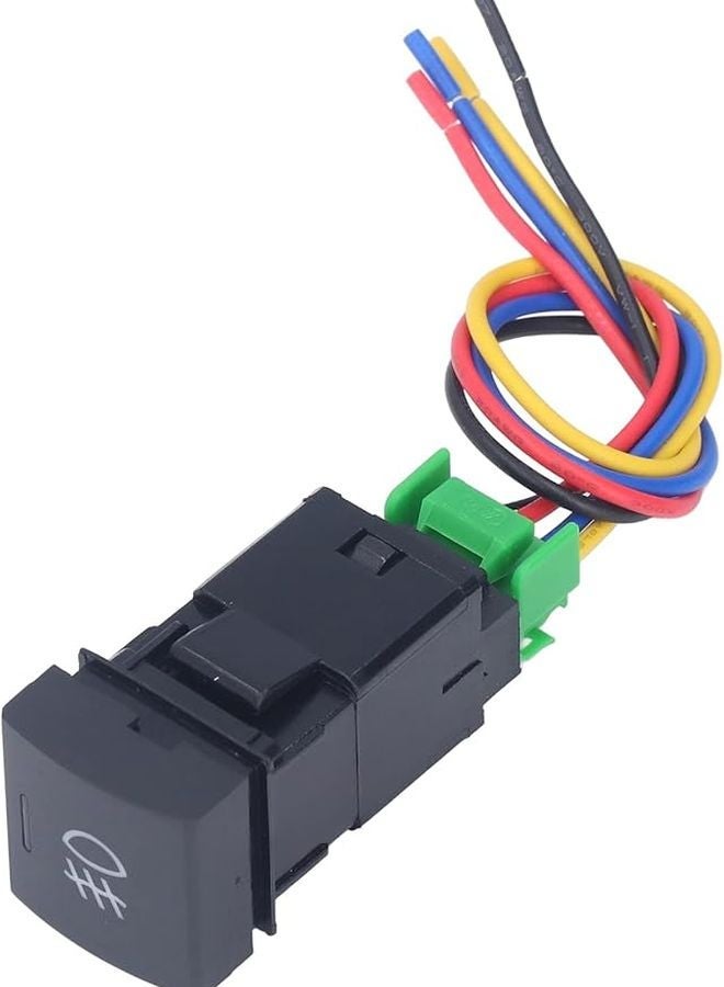 Camry Front Fog Lamp Switch TS 10 Yellow LED ON OFF Self Lock Button IP67 Protection - Image 2