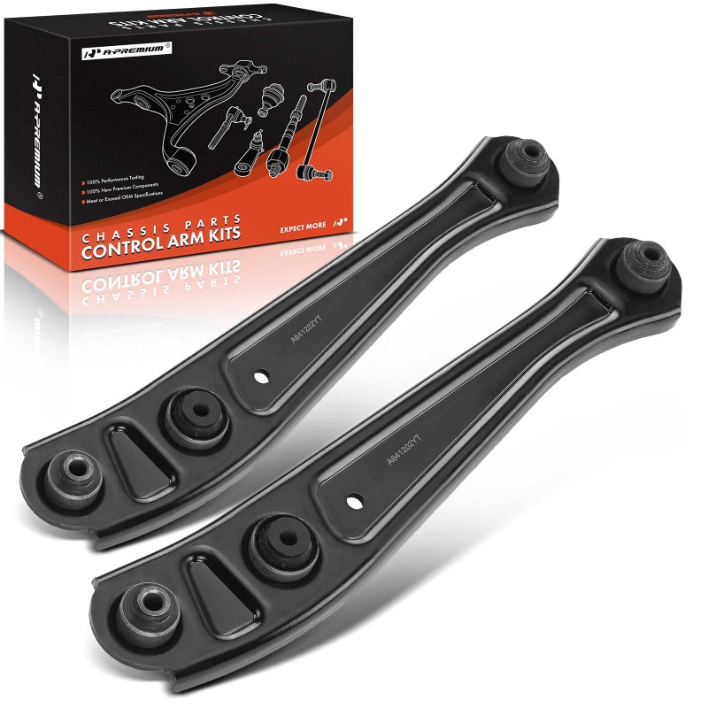 A-Premium ذراع التحكم السفلي الخلفي APremium 2 × مع بوش متوافق مع هوندا سيفيك 1996-2000 وأكورا EL 1997-2000