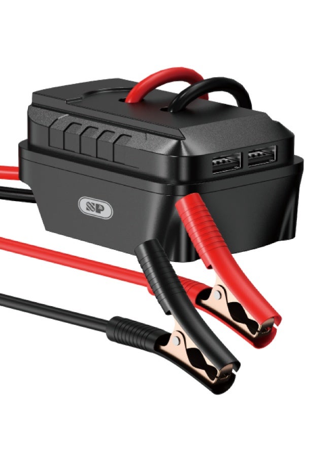 SP Automobile Power Starter & Emergency Battery Jump Starter Dual USB Charging Ports, Compatible with 48V Lithium-Ion Batteries - Image 3