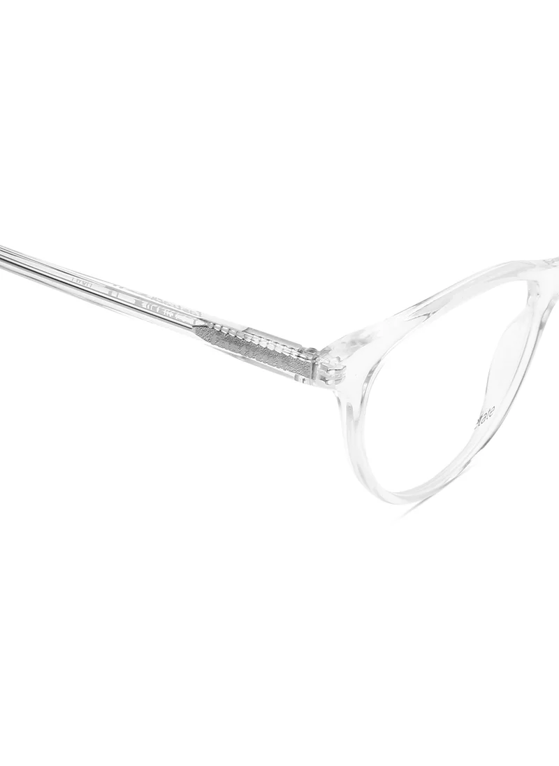 فاستراك White Cateye  Rimmed Eyeglasses
