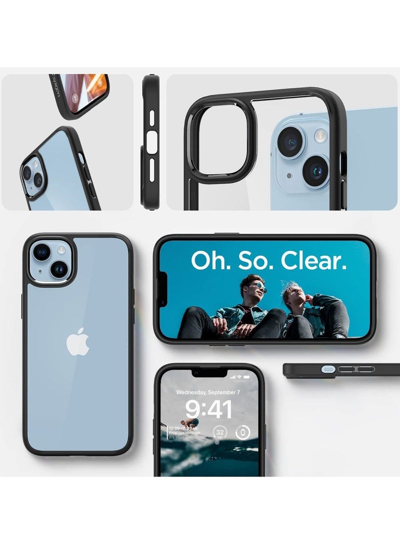 Spigen for Apple iPhone 14 (2022) Ultra Hybrid Case Designed - Matte Black - Image 5