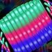 SHQDD 44 PCS Foam Glow Sticks Bulk with 3 Modes Colorful Flashing Glow Sticks Pack Foam Light Up Sticks Glow in Dark Party Supplies for Wedding Raves Party Halloween 4th of July - Image 3