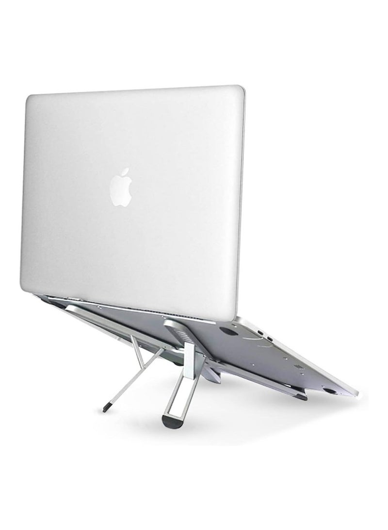 Generic Portable Laptop Stand Aluminum Computer Stand With Slide-Proof Silicone Adjustable Laptop Holder For Macbook Compatible With Laptops.  - Image 4